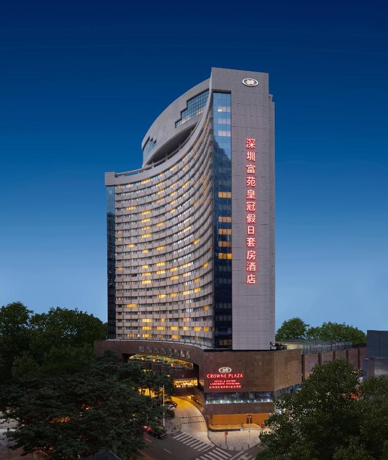 Crowne Plaza Hotel & Suites Landmark Shenzhen By Ihg - Nearby Luohu Border, Indoor Heated Swimming Pool, Complimentary Welcome Drink Bagian luar foto