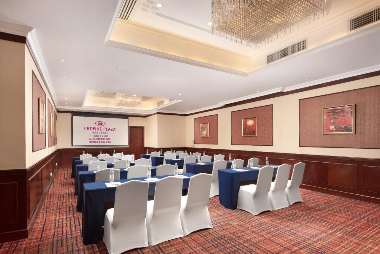 Crowne Plaza Hotel & Suites Landmark Shenzhen By Ihg - Nearby Luohu Border, Indoor Heated Swimming Pool, Complimentary Welcome Drink Bagian luar foto